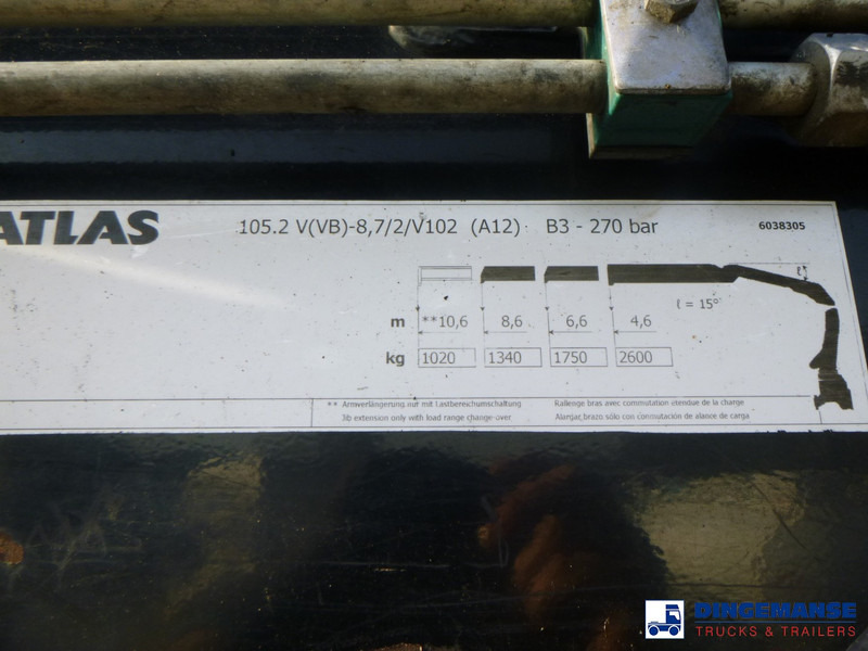 Camion grue Iveco Stralis 310 6x2 Euro 6 RHD + Atlas 105.2 crane: photos 14