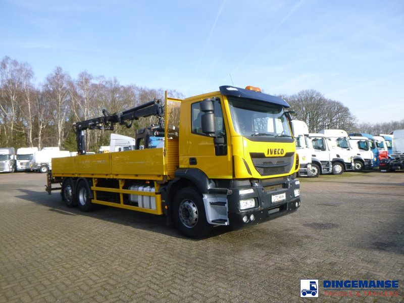 Camion grue Iveco Stralis 310 6x2 Euro 6 RHD + Atlas 105.2 crane: photos 6