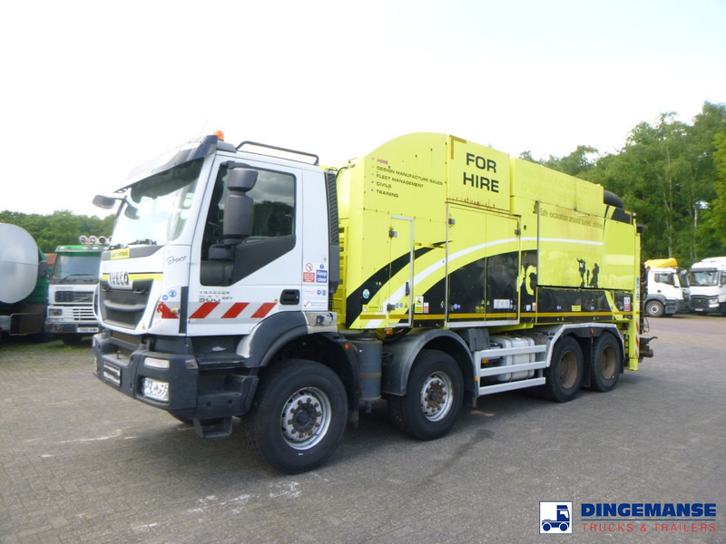 Iveco Trakker 500 8x4 MTS vacuum excavator / Saugbagger - Camion hydrocureur: photos 1 Iveco Trakker 500 8x4 MTS vacuum excavator / Saugbagger - Camion hydrocureur: photos 1