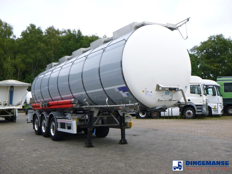 Kässbohrer Chemical tank inox L4BH 37.5 m3 / 1 comp - Semi-remorque citerne: photos 2 Kässbohrer Chemical tank inox L4BH 37.5 m3 / 1 comp - Semi-remorque citerne: photos 2