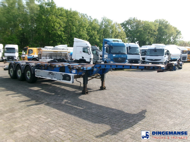 Krone 3-axle container trailer 20-30-40-45 ft SDC27 - Semi-remorque porte-conteneur/ Caisse mobile: photos 2 Krone 3-axle container trailer 20-30-40-45 ft SDC27 - Semi-remorque porte-conteneur/ Caisse mobile: photos 2