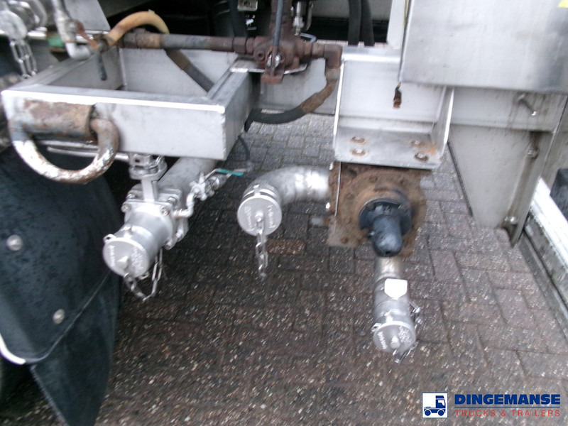 Semi-remorque citerne LAG Chemical tank inox L4BH 30 m3 / 1 comp + pump: photos 9