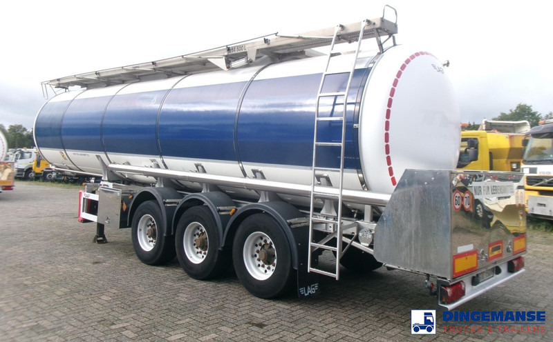 LAG Food tank inox 32 m3 / 3 comp + pump - Semi-remorque citerne: photos 4 LAG Food tank inox 32 m3 / 3 comp + pump - Semi-remorque citerne: photos 4
