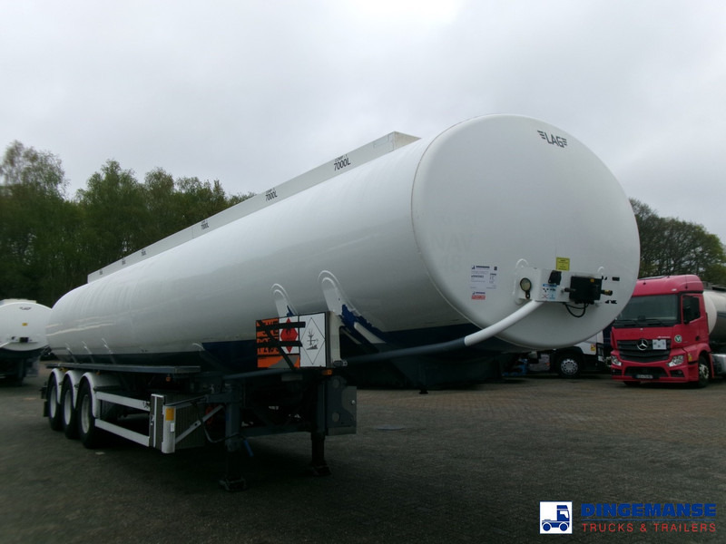 LAG Fuel tank alu 42 m3 / 6 comp + pump - Semi-remorque citerne: photos 2 LAG Fuel tank alu 42 m3 / 6 comp + pump - Semi-remorque citerne: photos 2