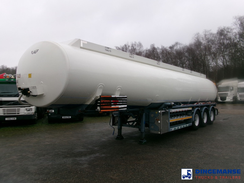 LAG Fuel tank alu 44.5 m3 / 6 comp + pump - Semi-remorque citerne: photos 1 LAG Fuel tank alu 44.5 m3 / 6 comp + pump - Semi-remorque citerne: photos 1
