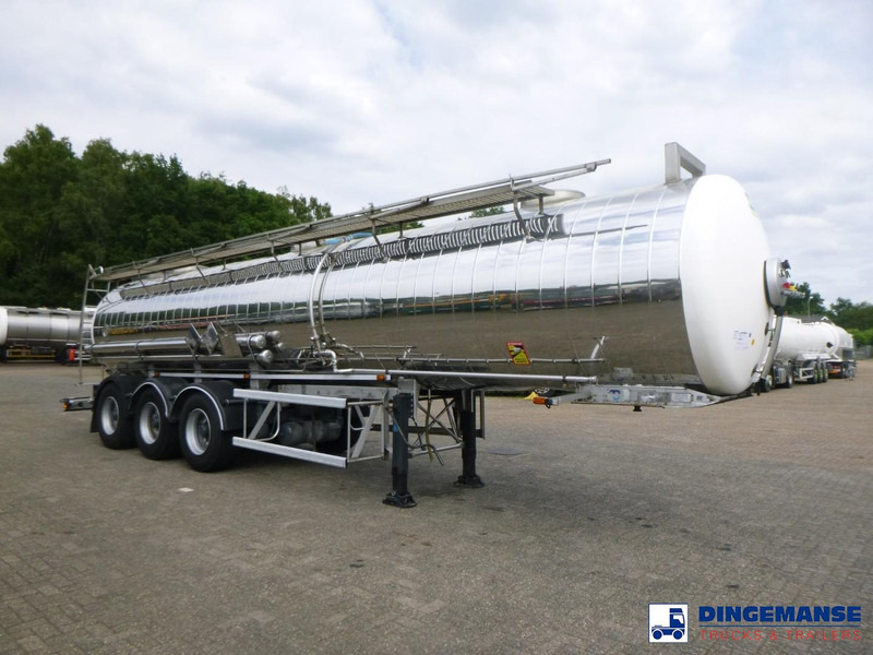 MAISONNEUVE Chemical ACID tank inox 22.4 m3 / 1 comp - Semi-remorque citerne: photos 2 MAISONNEUVE Chemical ACID tank inox 22.4 m3 / 1 comp - Semi-remorque citerne: photos 2