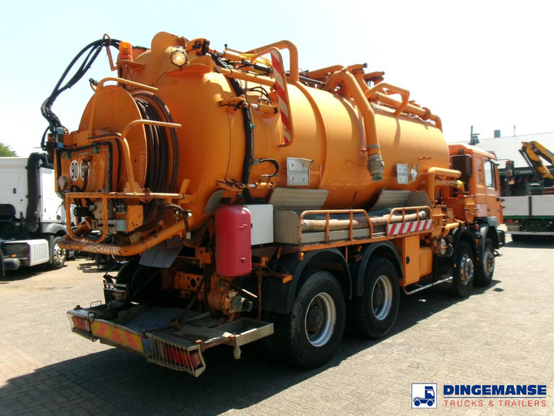 MAN 41.463 8x4 Euro 2 vacuum tank ADR 15 m3 / 2 comp - Camion hydrocureur: photos 4 MAN 41.463 8x4 Euro 2 vacuum tank ADR 15 m3 / 2 comp - Camion hydrocureur: photos 4