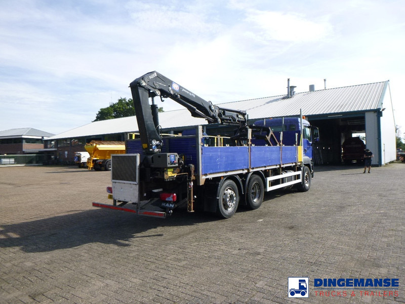 MAN TGS 26.360 6X2 RHD + HMF 1420-K2 + grapple - Camion grue: photos 1 MAN TGS 26.360 6X2 RHD + HMF 1420-K2 + grapple - Camion grue: photos 1
