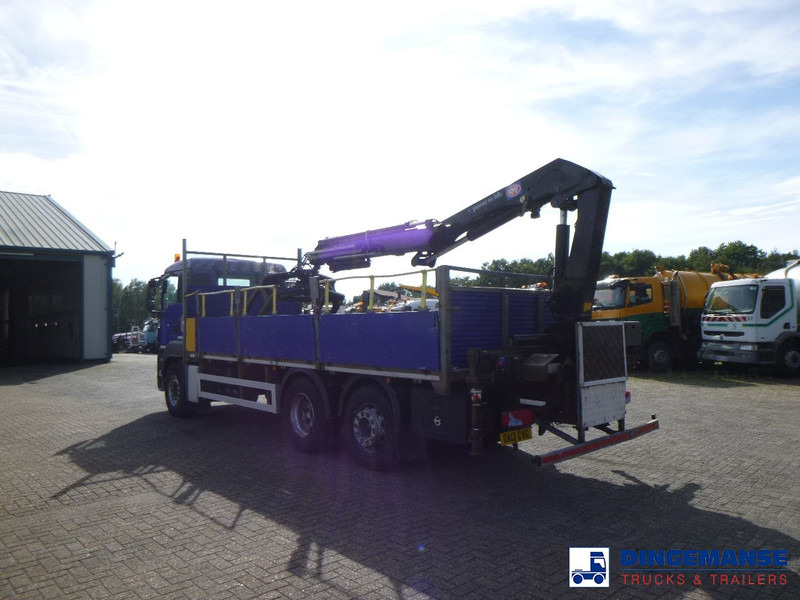 MAN TGS 26.360 6X2 RHD + HMF 1420-K2 + grapple - Camion grue: photos 4 MAN TGS 26.360 6X2 RHD + HMF 1420-K2 + grapple - Camion grue: photos 4