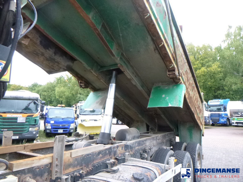 Camion grue MAN TGS 35.400 8X4 RHD tipper + Palfinger Epsilon M125L: photos 12