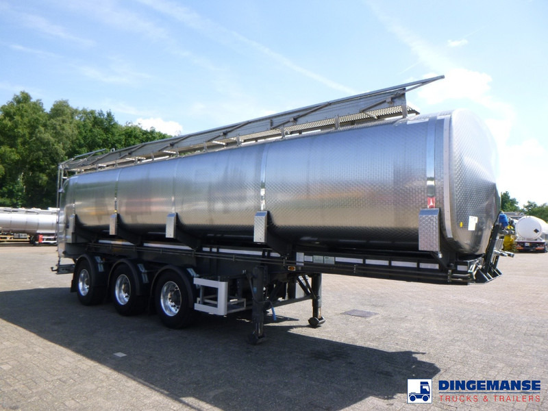 Mafa Food (milk) tank inox 29 m3 / 3 comp + pump - Remorque citerne: photos 2 Mafa Food (milk) tank inox 29 m3 / 3 comp + pump - Remorque citerne: photos 2