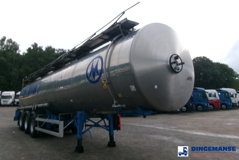 Magyar Chemical tank inox 32.5m3 / 1 comp - Semi-remorque citerne: photos 2 Magyar Chemical tank inox 32.5m3 / 1 comp - Semi-remorque citerne: photos 2