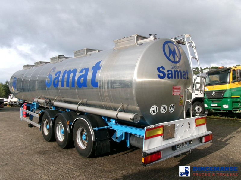 Magyar Chemical tank inox 32.5m3 / 1 comp - Semi-remorque citerne: photos 3 Magyar Chemical tank inox 32.5m3 / 1 comp - Semi-remorque citerne: photos 3