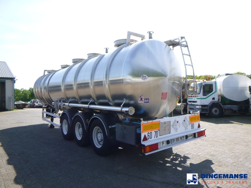 Magyar Chemical tank inox 40.5 m3 / 3 comp - Semi-remorque citerne: photos 3 Magyar Chemical tank inox 40.5 m3 / 3 comp - Semi-remorque citerne: photos 3