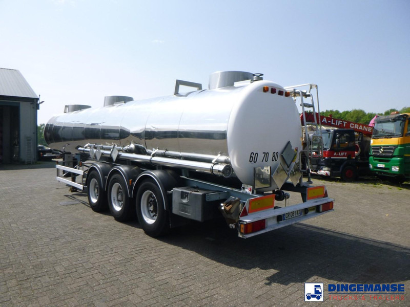 Magyar Chemical tank inox L4BH 22.2 m3 / 1 comp - Semi-remorque citerne: photos 3 Magyar Chemical tank inox L4BH 22.2 m3 / 1 comp - Semi-remorque citerne: photos 3
