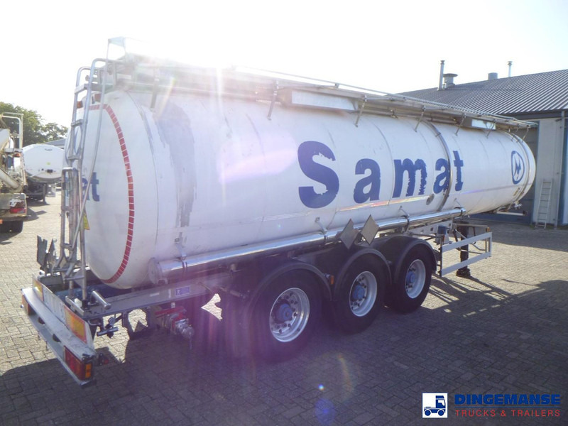 Magyar Chemical tank inox L4BH 29.8 m3 / 1 comp - Semi-remorque citerne: photos 4 Magyar Chemical tank inox L4BH 29.8 m3 / 1 comp - Semi-remorque citerne: photos 4