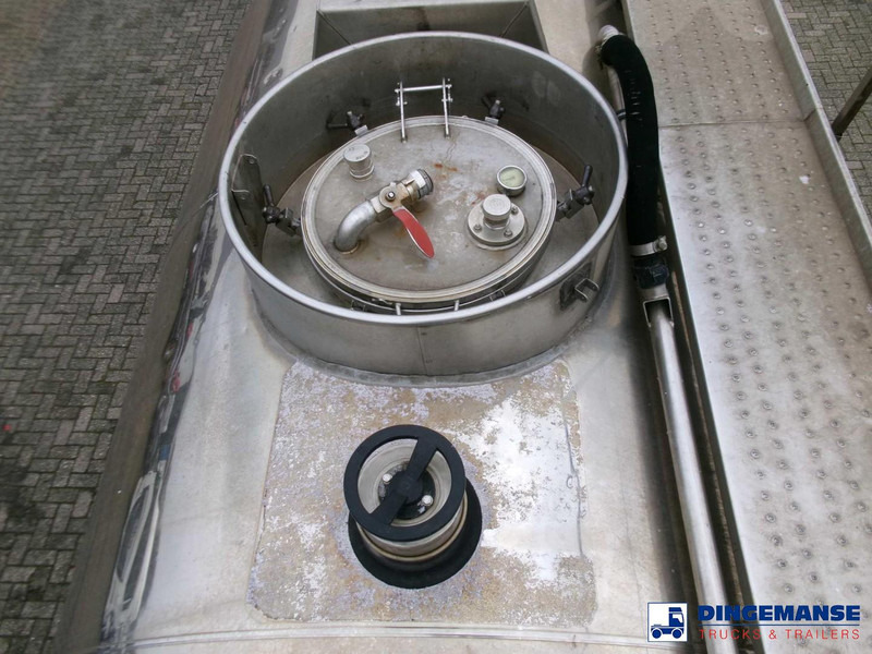 Semi-remorque citerne Magyar Chemical tank inox L4BH 33.5 m3 / 3 comp: photos 14
