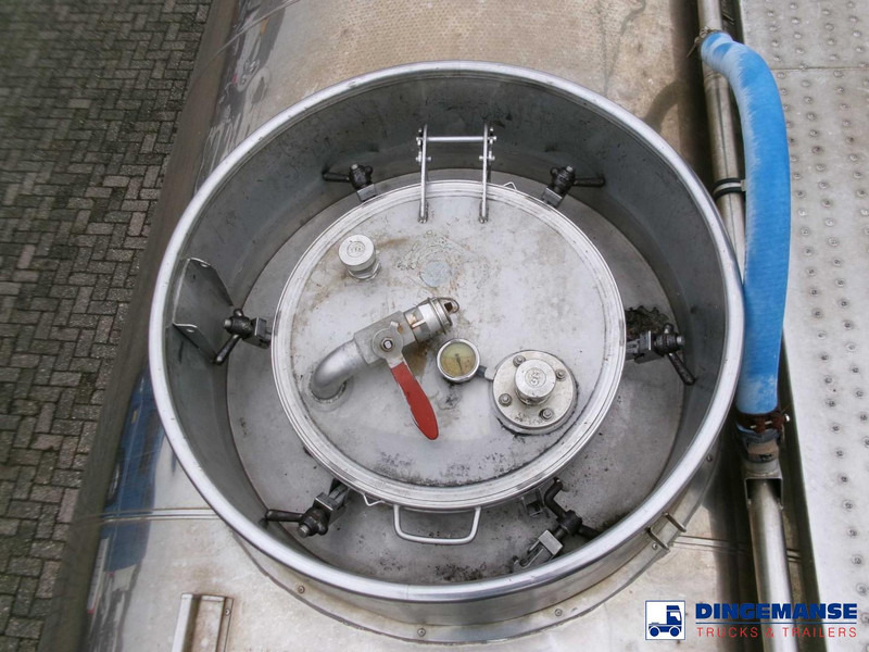 Semi-remorque citerne Magyar Chemical tank inox L4BH 33.5 m3 / 3 comp: photos 20