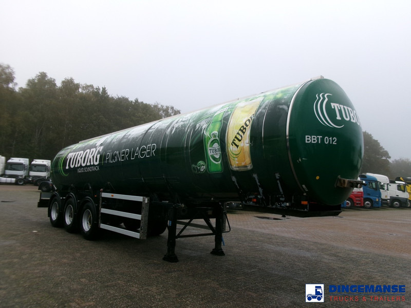 Melton Food (beer) tank inox 29.6 m3 / 1 comp - Semi-remorque citerne: photos 2 Melton Food (beer) tank inox 29.6 m3 / 1 comp - Semi-remorque citerne: photos 2