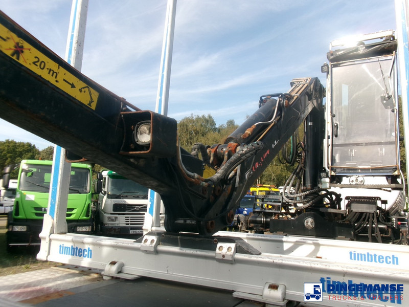 Camion grumier, Camion grue Mercedes-Benz Actros 2663 6x4 Euro 6 loglift F96 crane timber truck: photos 6