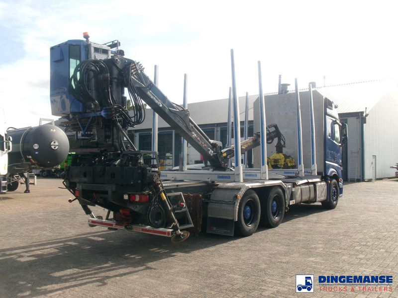 Mercedes-Benz Actros 2663 6x4 Euro 6 loglift F96 crane timber truck - Camion grumier, Camion grue: photos 4 Mercedes-Benz Actros 2663 6x4 Euro 6 loglift F96 crane timber truck - Camion grumier, Camion grue: photos 4