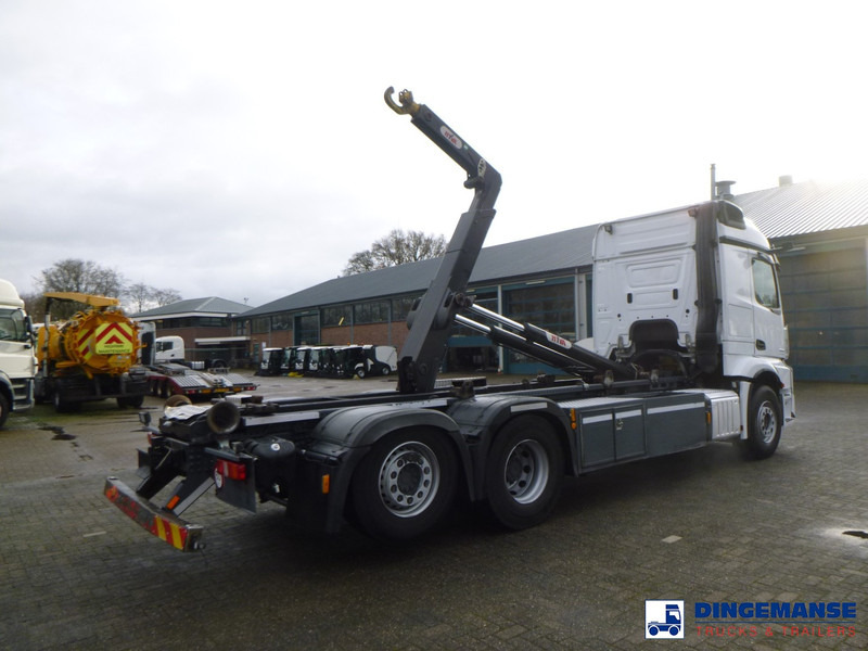 Mercedes-Benz Actros 2843 6x2 Hyva container hook 20t - Camion ampliroll: photos 4 Mercedes-Benz Actros 2843 6x2 Hyva container hook 20t - Camion ampliroll: photos 4