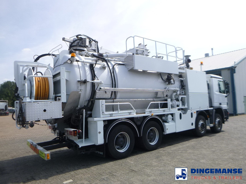 Mercedes-Benz Actros 3241 8x4 RHD Huwer vacuum tank / hydrocureur 15 m3 - Camion hydrocureur: photos 3 Mercedes-Benz Actros 3241 8x4 RHD Huwer vacuum tank / hydrocureur 15 m3 - Camion hydrocureur: photos 3