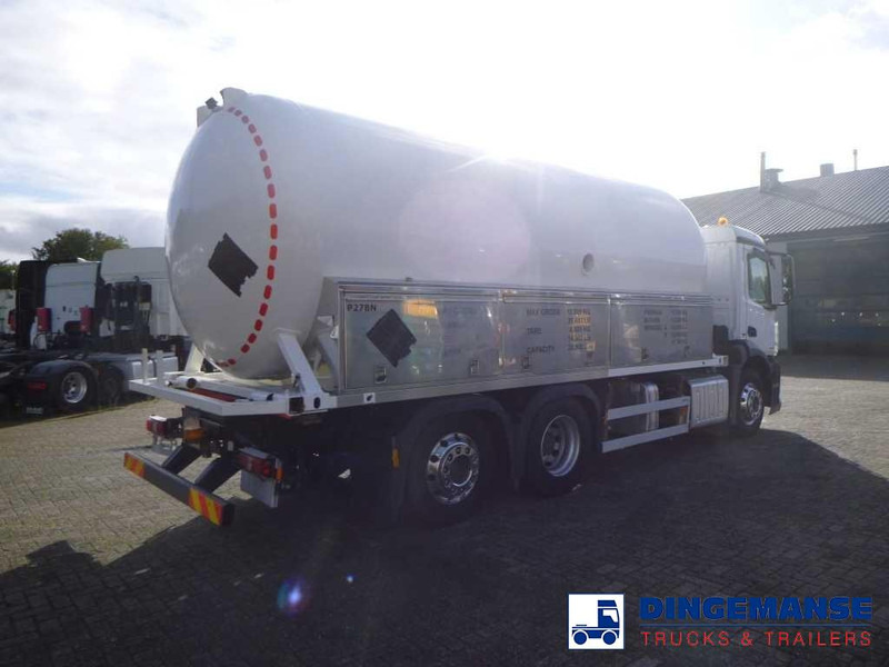 Mercedes-Benz Antos 2635 6x2 gas tank 28 m3 - Camion citerne: photos 4 Mercedes-Benz Antos 2635 6x2 gas tank 28 m3 - Camion citerne: photos 4
