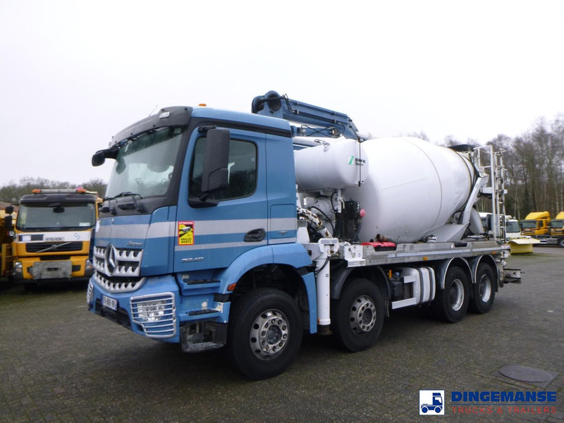 Mercedes-Benz Arocs 3240 8x4 Schwing-Stetter pump / mixer - Camion pompe: photos 1 Mercedes-Benz Arocs 3240 8x4 Schwing-Stetter pump / mixer - Camion pompe: photos 1