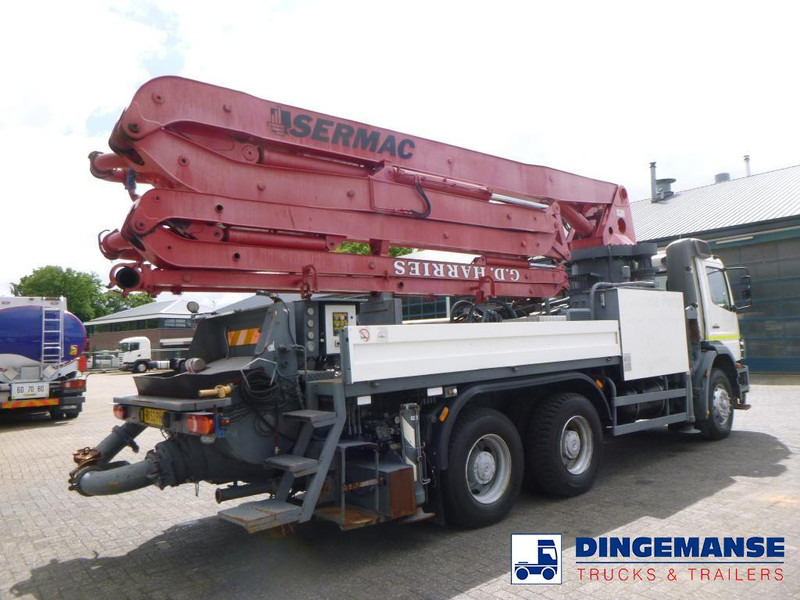 Mercedes-Benz Atego 6x4 Sermac SCL120 concrete pump - Camion pompe: photos 3 Mercedes-Benz Atego 6x4 Sermac SCL120 concrete pump - Camion pompe: photos 3