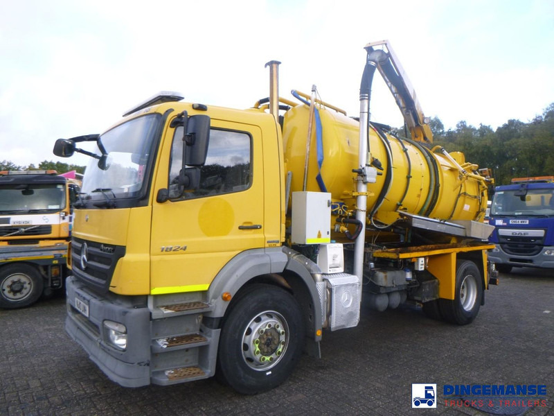 Mercedes-Benz Axor 1824 4x2 vacuum tank 8.1 m3 - Camion hydrocureur: photos 1 Mercedes-Benz Axor 1824 4x2 vacuum tank 8.1 m3 - Camion hydrocureur: photos 1