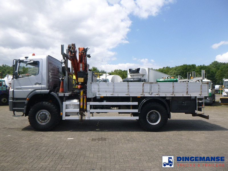 Camion grue Mercedes-Benz Axor 1829 4x4 RHD + Atlas 85.2 A5L: photos 7
