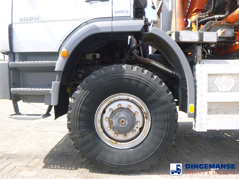 Camion grue Mercedes-Benz Axor 1829 4x4 RHD + Atlas 85.2 A5L: photos 8