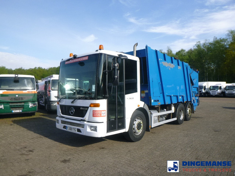 Mercedes-Benz Econic 2629 6x2 RHD Faun refuse truck - Benne à ordures ménagères: photos 1 Mercedes-Benz Econic 2629 6x2 RHD Faun refuse truck - Benne à ordures ménagères: photos 1