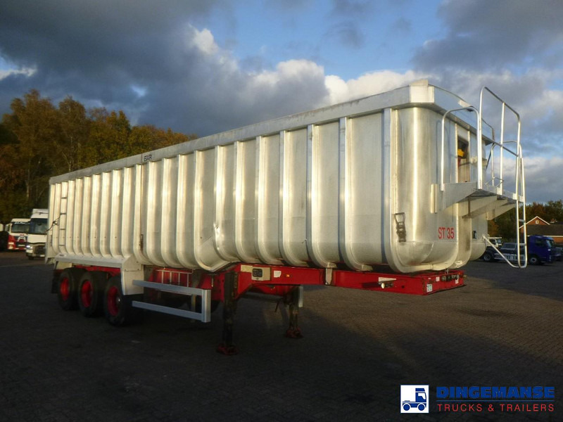 Montracon Tipper trailer alu 53.6 m3 + tarpaulin - Semi-remorque benne: photos 2 Montracon Tipper trailer alu 53.6 m3 + tarpaulin - Semi-remorque benne: photos 2