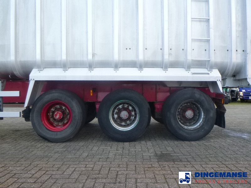 Montracon Tipper trailer alu 53.6 m3 + tarpaulin - Semi-remorque benne: photos 5 Montracon Tipper trailer alu 53.6 m3 + tarpaulin - Semi-remorque benne: photos 5