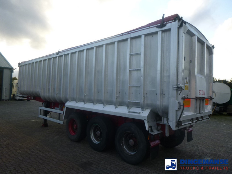 Montracon Tipper trailer alu 53.6 m3 + tarpaulin - Semi-remorque benne: photos 3 Montracon Tipper trailer alu 53.6 m3 + tarpaulin - Semi-remorque benne: photos 3