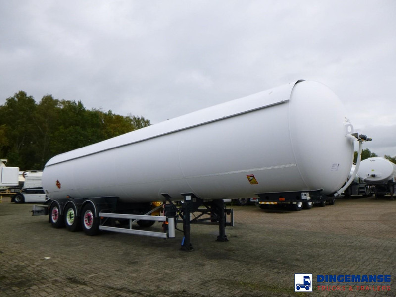 ROBINE Gas tank steel 51.5 m3 / 1 comp - Semi-remorque citerne: photos 2 ROBINE Gas tank steel 51.5 m3 / 1 comp - Semi-remorque citerne: photos 2