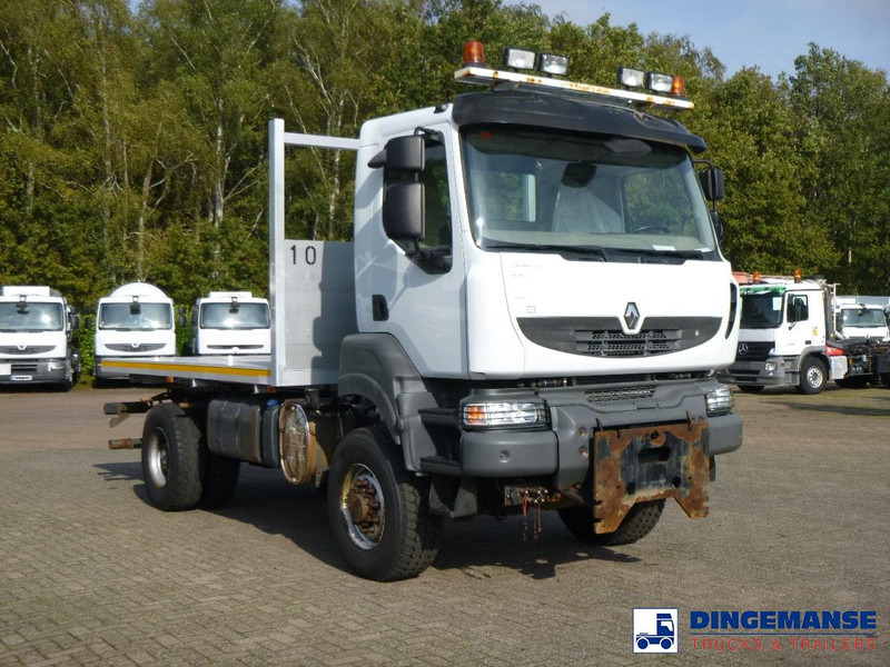 Renault Kerax 380 DXI 4x4 Euro 5 + Hydraulics - Camion plateau: photos 2 Renault Kerax 380 DXI 4x4 Euro 5 + Hydraulics - Camion plateau: photos 2