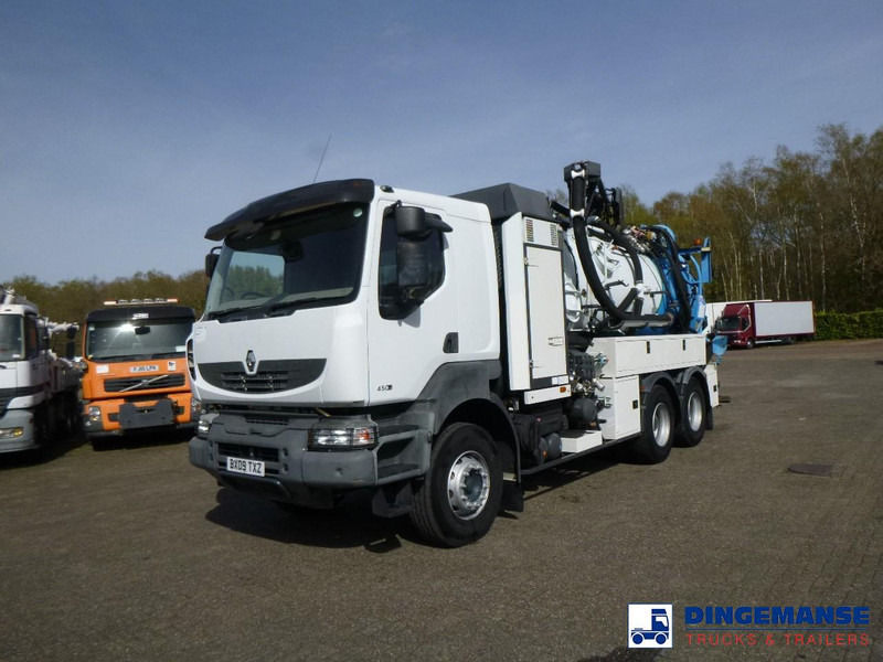 Renault Kerax 450 dxi 6x4 RHD Rivard vacuum tank 11.9 m3 - Camion hydrocureur: photos 1 Renault Kerax 450 dxi 6x4 RHD Rivard vacuum tank 11.9 m3 - Camion hydrocureur: photos 1