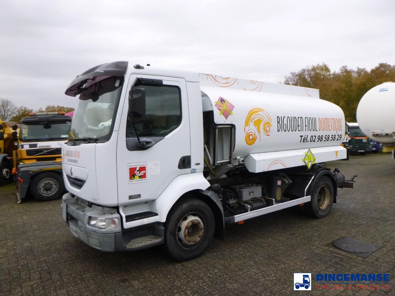 Renault Midlum 220 dci 4x2 fuel tank 10.5 m3 / 4 comp - Camion citerne: photos 1 Renault Midlum 220 dci 4x2 fuel tank 10.5 m3 / 4 comp - Camion citerne: photos 1