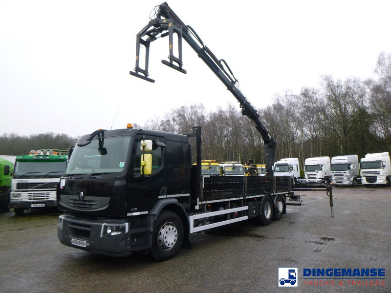 Renault Premium 380 dxi 6x2 RHD + Hiab XS122 Duo - Camion grue: photos 1 Renault Premium 380 dxi 6x2 RHD + Hiab XS122 Duo - Camion grue: photos 1