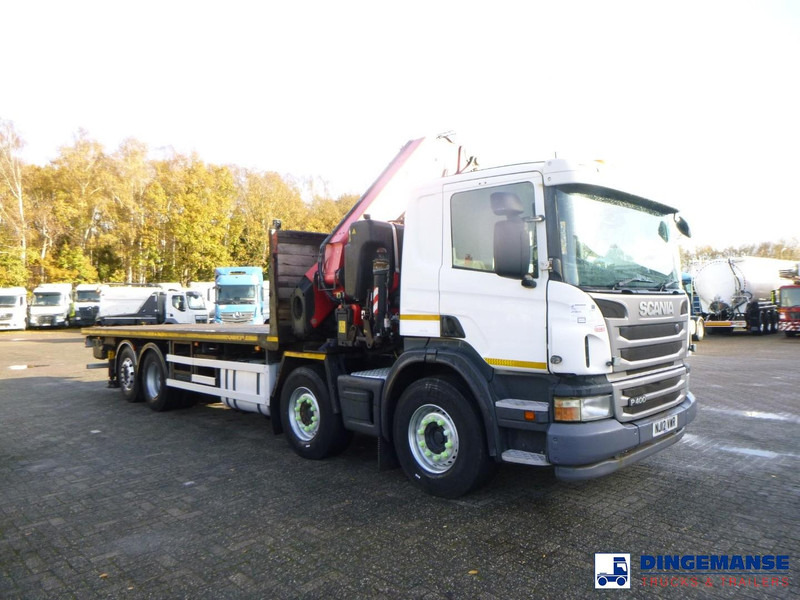 Scania P 400 8X2 RHD + Fassi F600 - Camion grue: photos 2 Scania P 400 8X2 RHD + Fassi F600 - Camion grue: photos 2