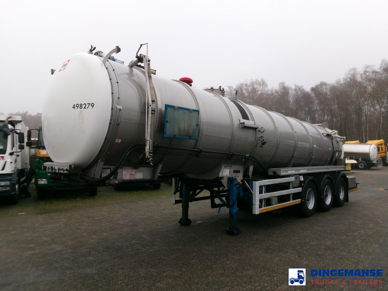 WHALE Vacuum tank inox 30 m3 / 1 comp + pump - Semi-remorque citerne: photos 1 WHALE Vacuum tank inox 30 m3 / 1 comp + pump - Semi-remorque citerne: photos 1