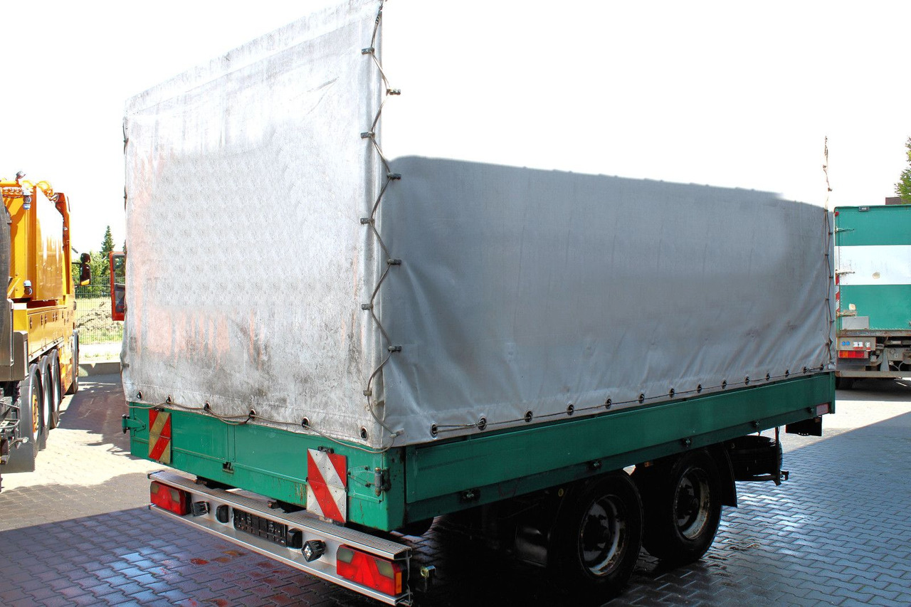 2-Achs Meindl Tandem Pritsche/Plane/Spriegel - Remorque rideaux coulissants: photos 5 2-Achs Meindl Tandem Pritsche/Plane/Spriegel - Remorque rideaux coulissants: photos 5