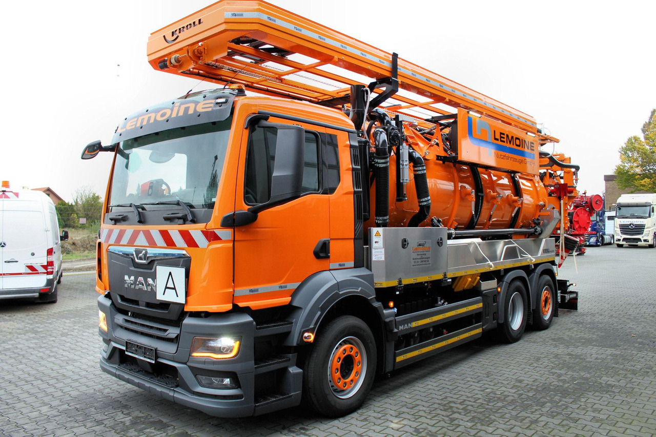 MAN TGS 26.480 6x2 Kroll 13m³ WRG Wasserrückgewinner - Camion hydrocureur: photos 3 MAN TGS 26.480 6x2 Kroll 13m³ WRG Wasserrückgewinner - Camion hydrocureur: photos 3