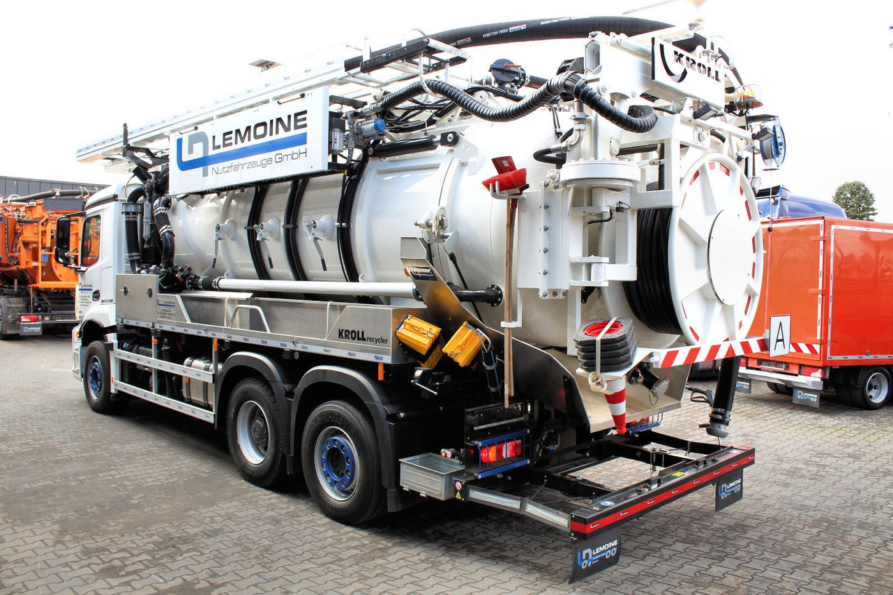 Mercedes-Benz AROCS 2546 6x2 Kroll 14m³ WRG Wasserrückgewinner - Camion hydrocureur: photos 4 Mercedes-Benz AROCS 2546 6x2 Kroll 14m³ WRG Wasserrückgewinner - Camion hydrocureur: photos 4