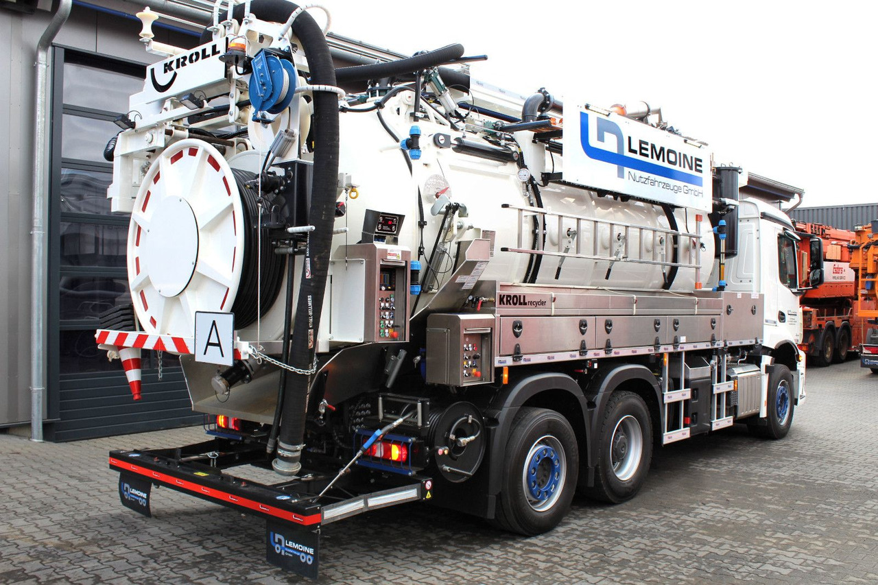 Mercedes-Benz AROCS 2546 6x2 Kroll 14m³ WRG Wasserrückgewinner - Camion hydrocureur: photos 5 Mercedes-Benz AROCS 2546 6x2 Kroll 14m³ WRG Wasserrückgewinner - Camion hydrocureur: photos 5