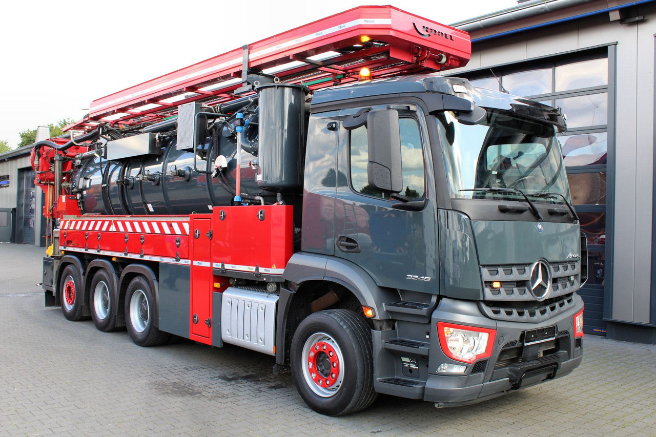 Mercedes-Benz AROCS 3246 8x4 Kroll 16m³ WRG Winterheizung -15C - Camion hydrocureur: photos 1 Mercedes-Benz AROCS 3246 8x4 Kroll 16m³ WRG Winterheizung -15C - Camion hydrocureur: photos 1