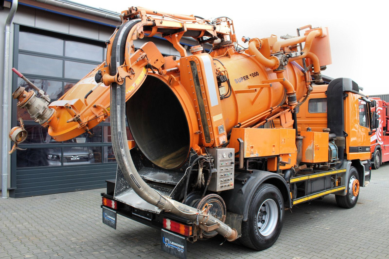 Mercedes-Benz Actros 1831 4x2 Hellmers 6,5m³ V2A INOX Kipper - Camion hydrocureur: photos 4 Mercedes-Benz Actros 1831 4x2 Hellmers 6,5m³ V2A INOX Kipper - Camion hydrocureur: photos 4